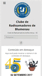 Mobile Screenshot of crb.org.br